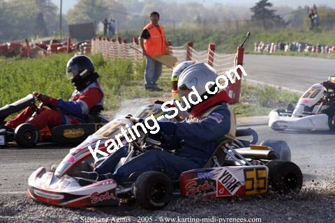 30/10/2005 : 1ère manche du Trophée Julie Tonelli (Brignoles) 2005 — karting