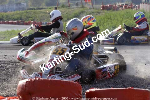 30/10/2005 : 1ère manche du Trophée Julie Tonelli (Brignoles) 2005 — karting