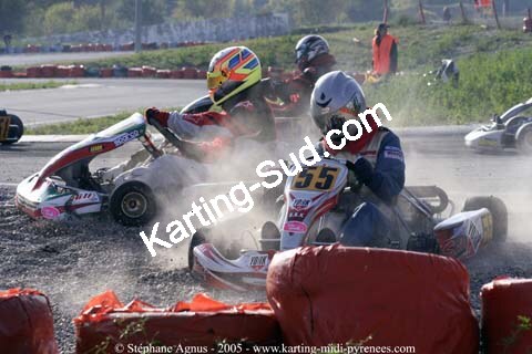 30/10/2005 : 1ère manche du Trophée Julie Tonelli (Brignoles) 2005 — karting