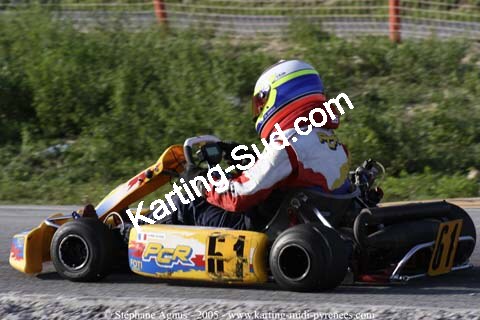 30/10/2005 : 1ère manche du Trophée Julie Tonelli (Brignoles) 2005 — karting
