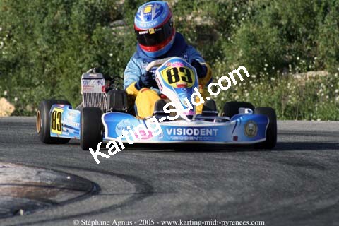 30/10/2005 : 1ère manche du Trophée Julie Tonelli (Brignoles) 2005 — karting