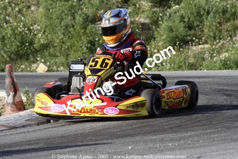 30/10/2005 : 1ère manche du Trophée Julie Tonelli (Brignoles) 2005 — karting