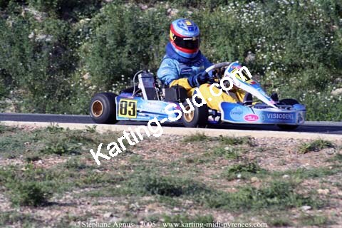 30/10/2005 : 1ère manche du Trophée Julie Tonelli (Brignoles) 2005 — karting