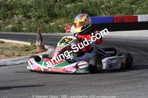 30/10/2005 : 1ère manche du Trophée Julie Tonelli (Brignoles) 2005 — karting