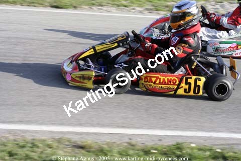 30/10/2005 : 1ère manche du Trophée Julie Tonelli (Brignoles) 2005 — karting