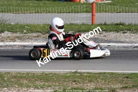 30/10/2005 : 1ère manche du Trophée Julie Tonelli (Brignoles) 2005 — karting