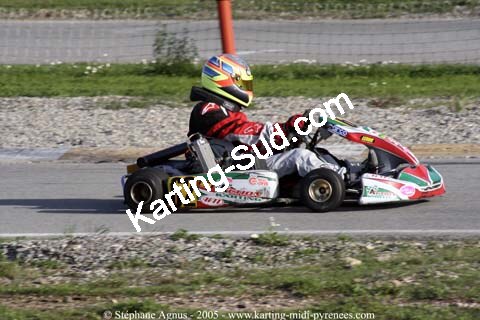 30/10/2005 : 1ère manche du Trophée Julie Tonelli (Brignoles) 2005 — karting