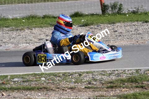 30/10/2005 : 1ère manche du Trophée Julie Tonelli (Brignoles) 2005 — karting