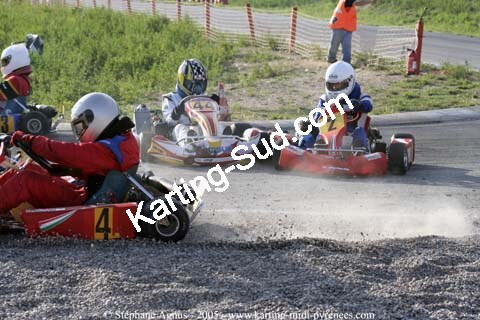 30/10/2005 : 1ère manche du Trophée Julie Tonelli (Brignoles) 2005 — karting