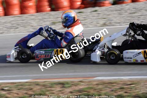 30/10/2005 : 1ère manche du Trophée Julie Tonelli (Brignoles) 2005 — karting