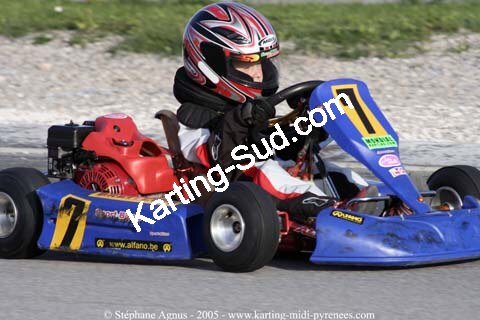 30/10/2005 : 1ère manche du Trophée Julie Tonelli (Brignoles) 2005 — karting