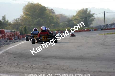 30/10/2005 : 1ère manche du Trophée Julie Tonelli (Brignoles) 2005 — karting