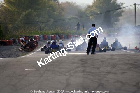 30/10/2005 : 1ère manche du Trophée Julie Tonelli (Brignoles) 2005 — karting
