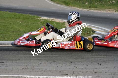 30/10/2005 : 1ère manche du Trophée Julie Tonelli (Brignoles) 2005 — karting