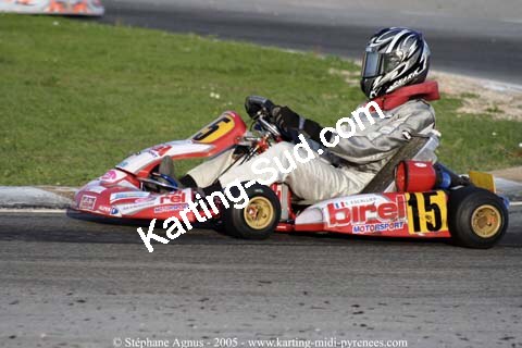 30/10/2005 : 1ère manche du Trophée Julie Tonelli (Brignoles) 2005 — karting