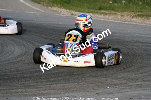 30/10/2005 : 1ère manche du Trophée Julie Tonelli (Brignoles) 2005 — karting