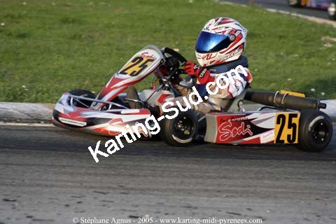 30/10/2005 : 1ère manche du Trophée Julie Tonelli (Brignoles) 2005 — karting