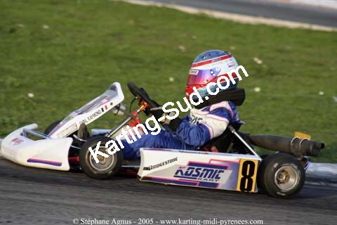 30/10/2005 : 1ère manche du Trophée Julie Tonelli (Brignoles) 2005 — karting