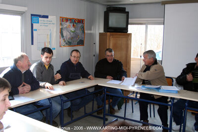 12/02/2006 : Formation des commissaires et Test day à Lavelanet (Photos Stéphane Agnus) 2006 — karting