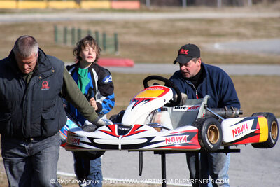 Alain PINEL — 12/02/2006 : Formation des commissaires et Test day à Lavelanet (Photos Stéphane Agnus) 2006 — karting