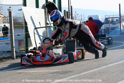 12/02/2006 : Formation des commissaires et Test day à Lavelanet (Photos Stéphane Agnus) 2006 — karting