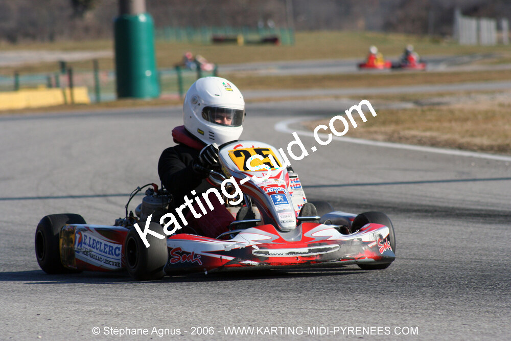 12/02/2006 : Formation des commissaires et Test day à Lavelanet (Photos Stéphane Agnus) 2006 — karting