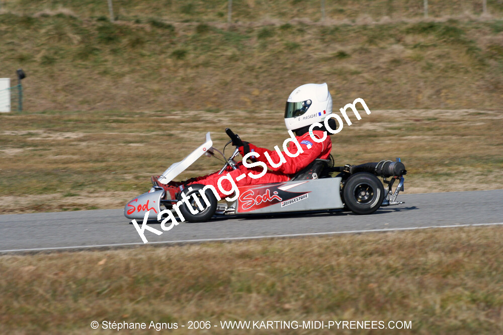 12/02/2006 : Formation des commissaires et Test day à Lavelanet (Photos Stéphane Agnus) 2006 — karting