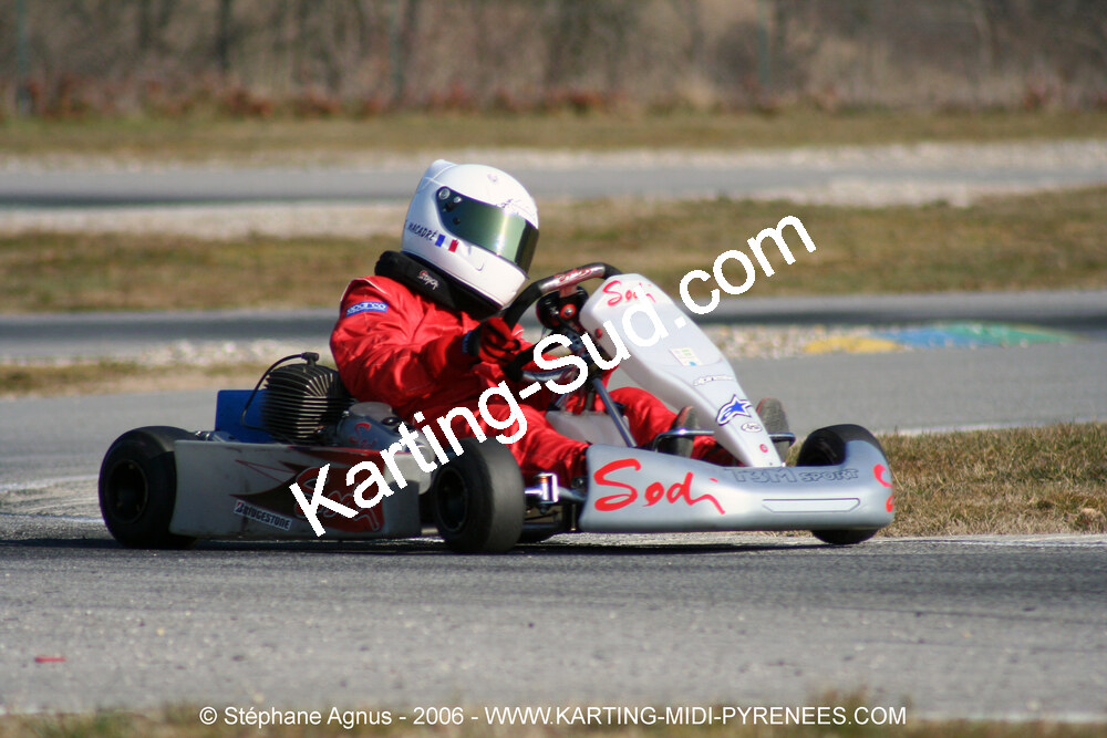 12/02/2006 : Formation des commissaires et Test day à Lavelanet (Photos Stéphane Agnus) 2006 — karting