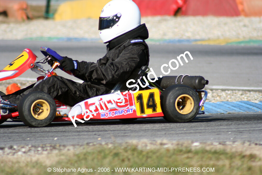 12/02/2006 : Formation des commissaires et Test day à Lavelanet (Photos Stéphane Agnus) 2006 — karting