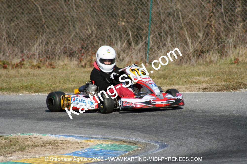 12/02/2006 : Formation des commissaires et Test day à Lavelanet (Photos Stéphane Agnus) 2006 — karting