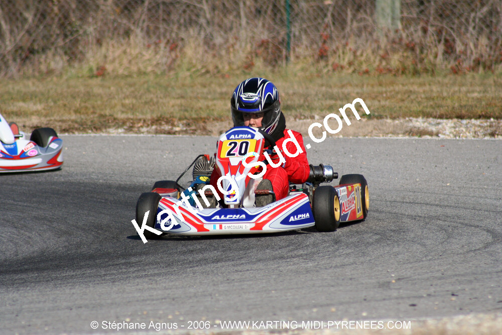 12/02/2006 : Formation des commissaires et Test day à Lavelanet (Photos Stéphane Agnus) 2006 — karting