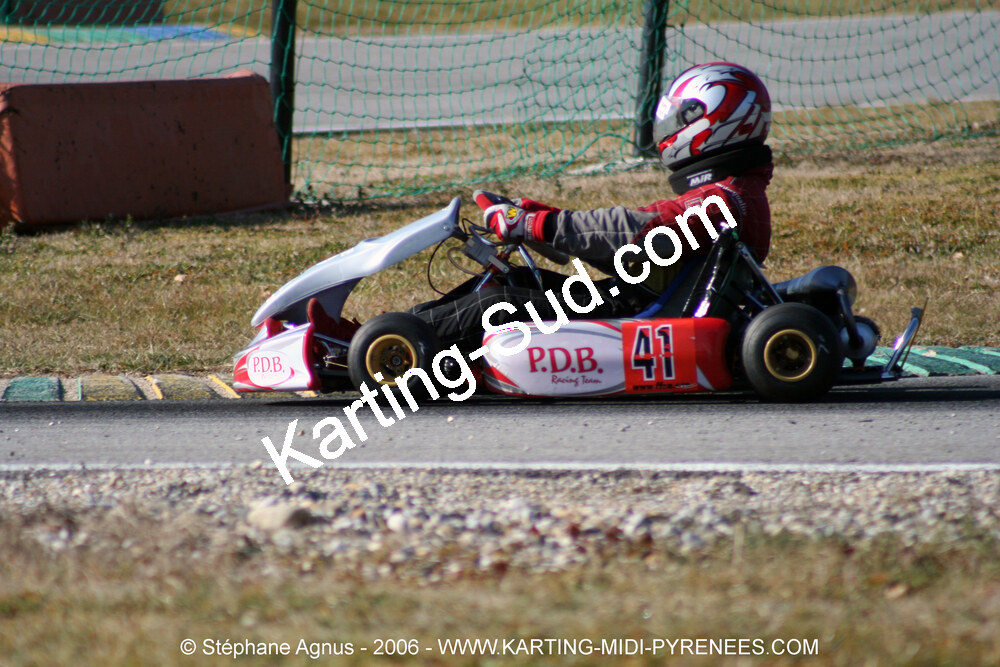 12/02/2006 : Formation des commissaires et Test day à Lavelanet (Photos Stéphane Agnus) 2006 — karting