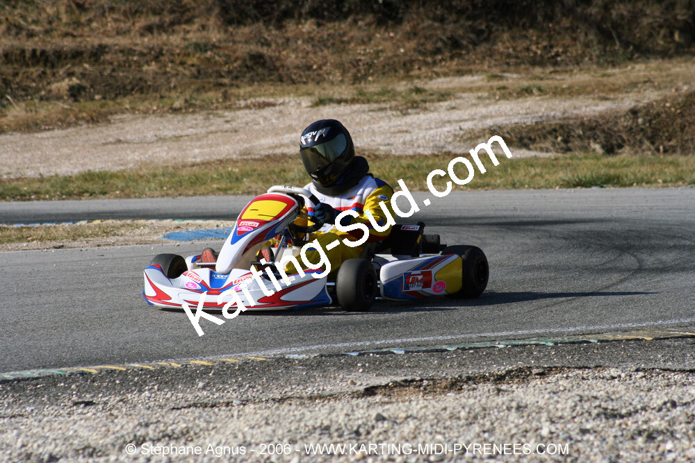 12/02/2006 : Formation des commissaires et Test day à Lavelanet (Photos Stéphane Agnus) 2006 — karting