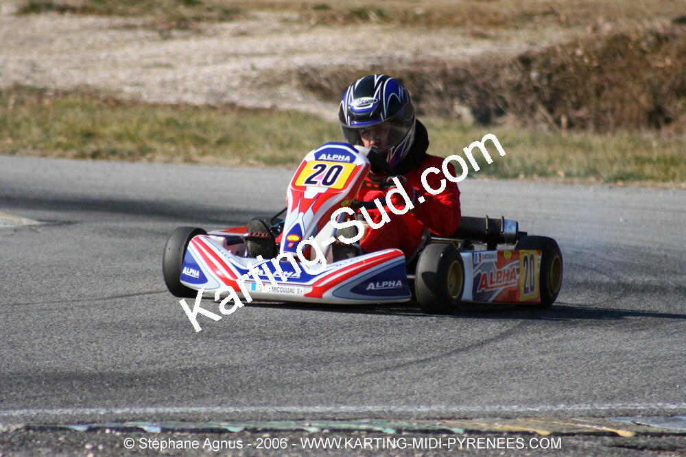 12/02/2006 : Formation des commissaires et Test day à Lavelanet (Photos Stéphane Agnus) 2006 — karting