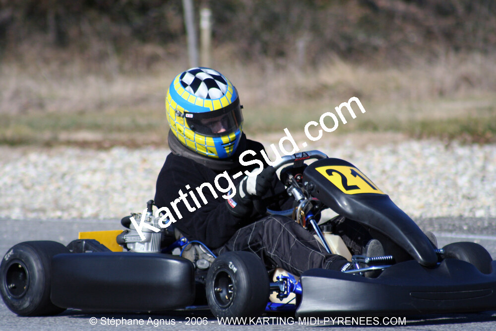 12/02/2006 : Formation des commissaires et Test day à Lavelanet (Photos Stéphane Agnus) 2006 — karting