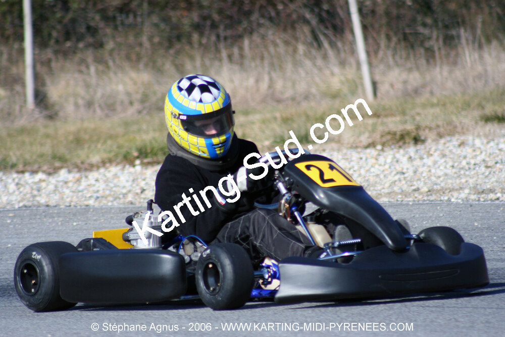 12/02/2006 : Formation des commissaires et Test day à Lavelanet (Photos Stéphane Agnus) 2006 — karting