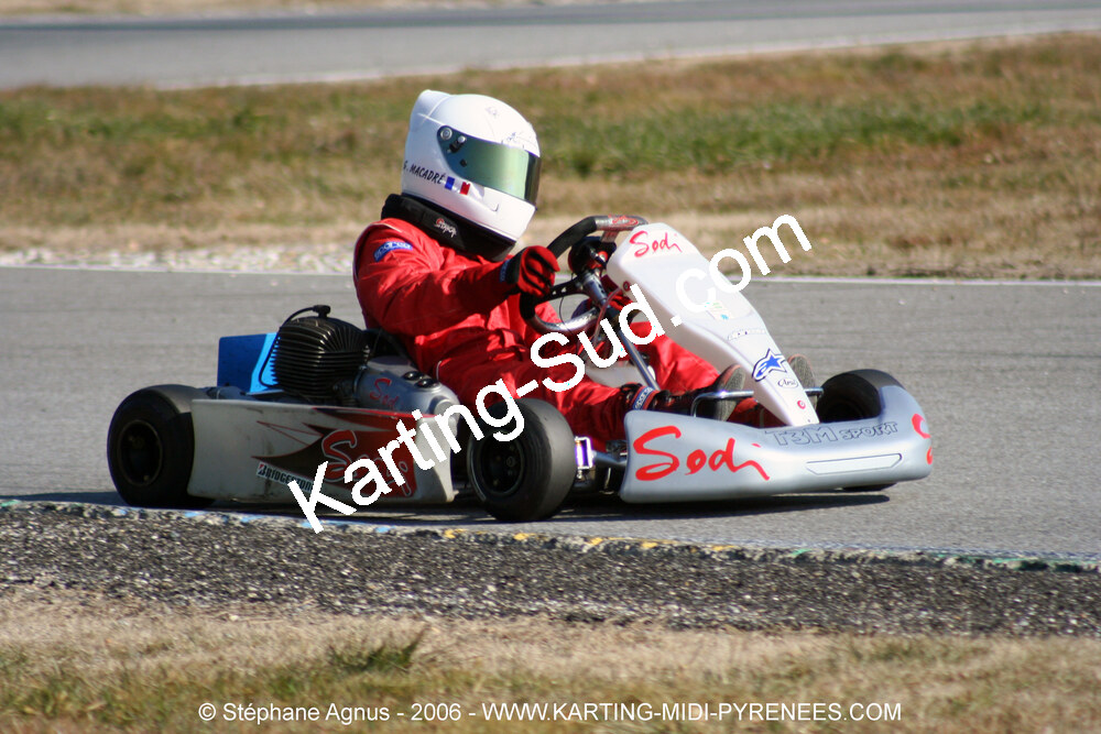 12/02/2006 : Formation des commissaires et Test day à Lavelanet (Photos Stéphane Agnus) 2006 — karting