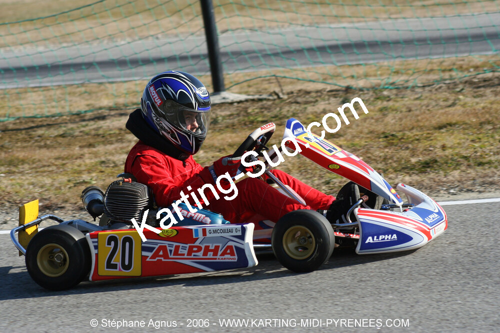 12/02/2006 : Formation des commissaires et Test day à Lavelanet (Photos Stéphane Agnus) 2006 — karting