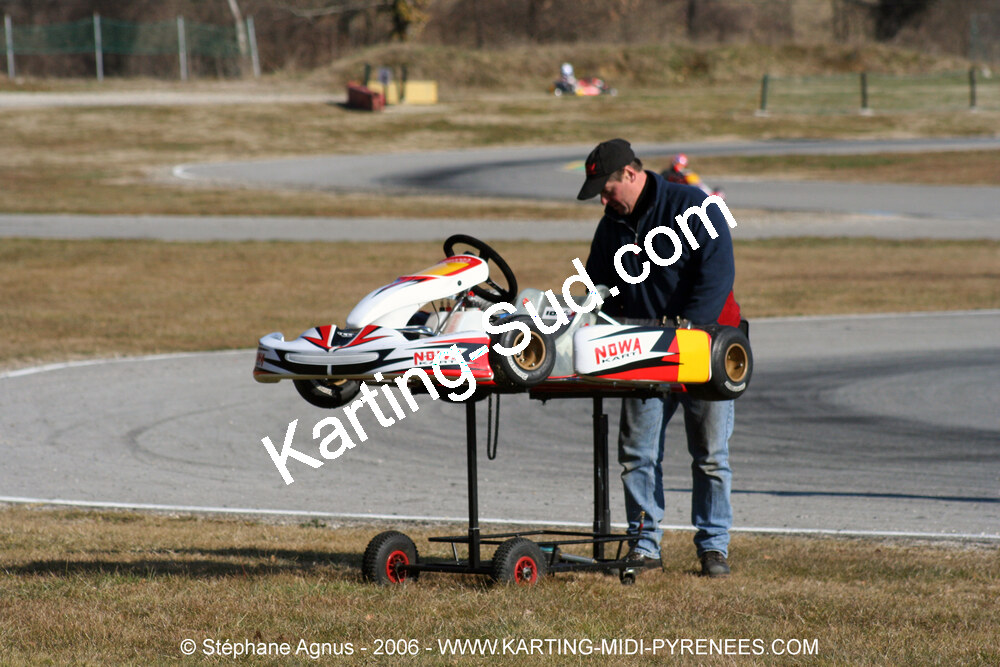 12/02/2006 : Formation des commissaires et Test day à Lavelanet (Photos Stéphane Agnus) 2006 — karting