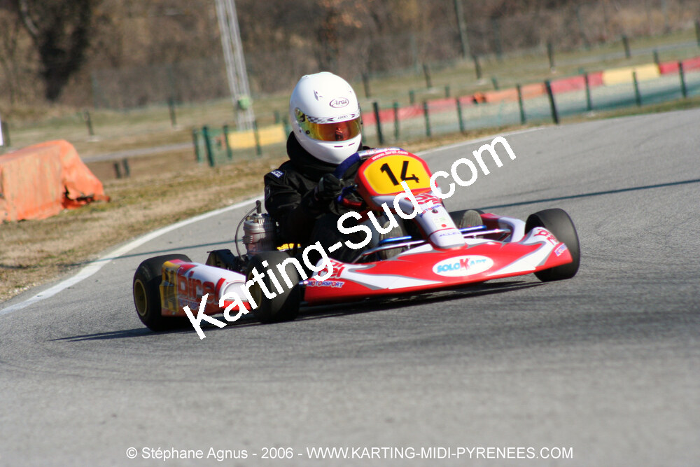 12/02/2006 : Formation des commissaires et Test day à Lavelanet (Photos Stéphane Agnus) 2006 — karting
