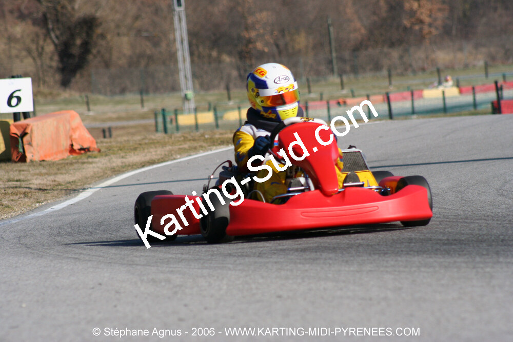12/02/2006 : Formation des commissaires et Test day à Lavelanet (Photos Stéphane Agnus) 2006 — karting