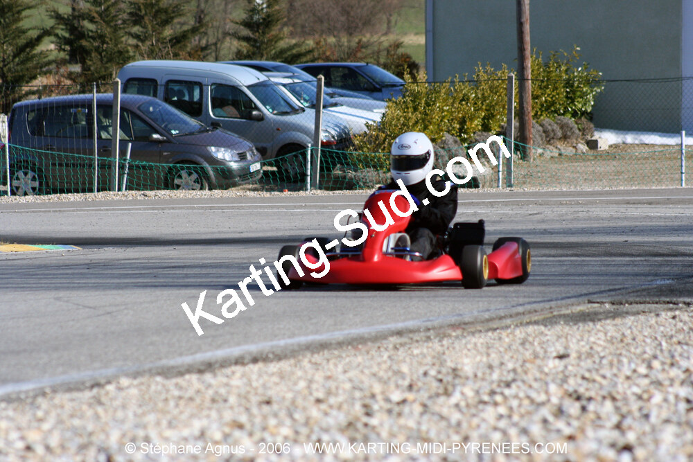 12/02/2006 : Formation des commissaires et Test day à Lavelanet (Photos Stéphane Agnus) 2006 — karting