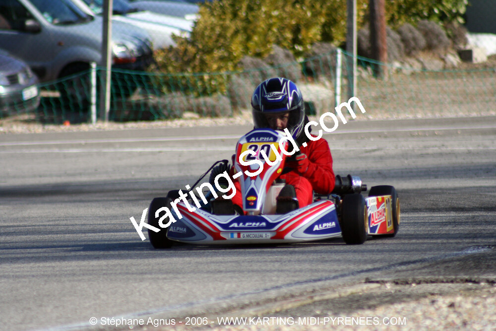 12/02/2006 : Formation des commissaires et Test day à Lavelanet (Photos Stéphane Agnus) 2006 — karting
