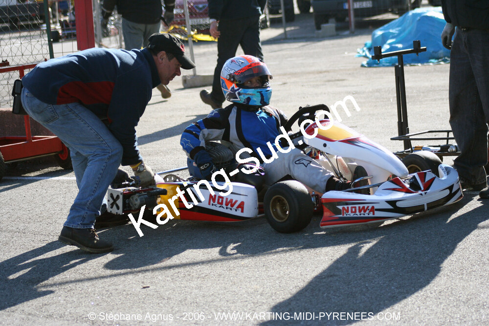 12/02/2006 : Formation des commissaires et Test day à Lavelanet (Photos Stéphane Agnus) 2006 — karting
