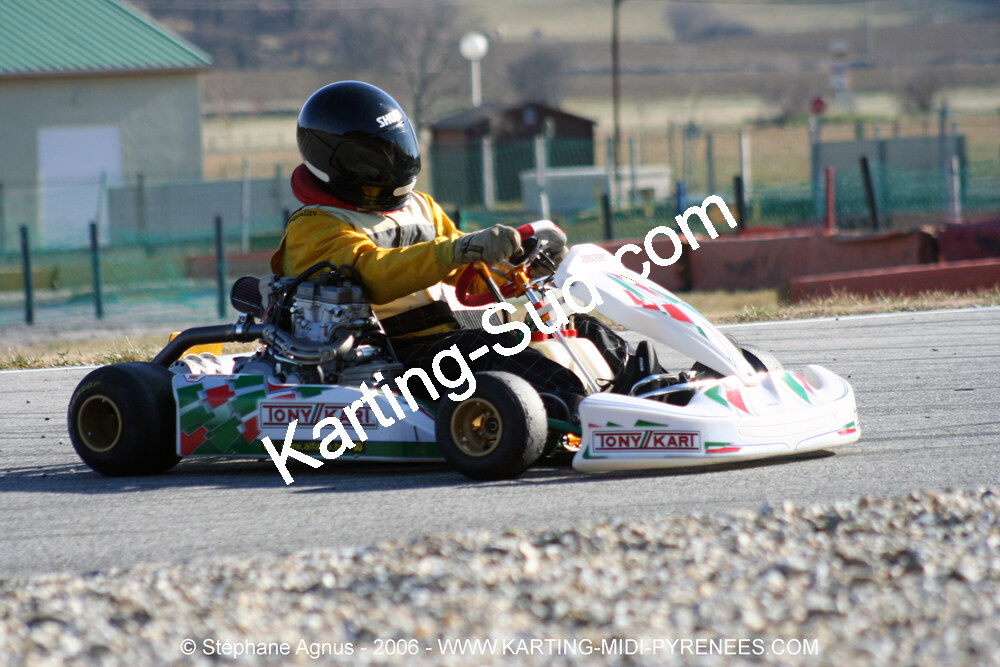 12/02/2006 : Formation des commissaires et Test day à Lavelanet (Photos Stéphane Agnus) 2006 — karting