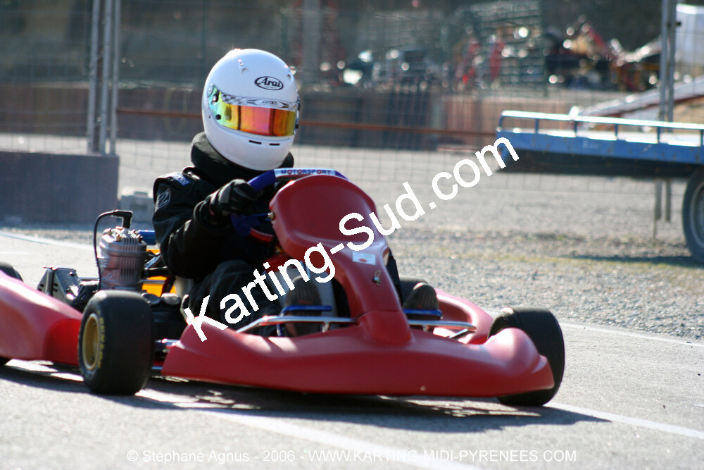 12/02/2006 : Formation des commissaires et Test day à Lavelanet (Photos Stéphane Agnus) 2006 — karting