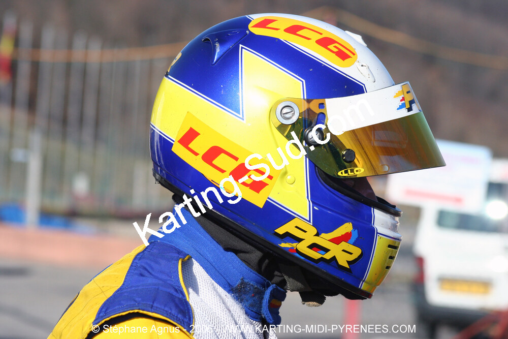 Laurent GUICHAROUSSE — 12/02/2006 : Formation des commissaires et Test day à Lavelanet (Photos Stéphane Agnus) 2006 — karting