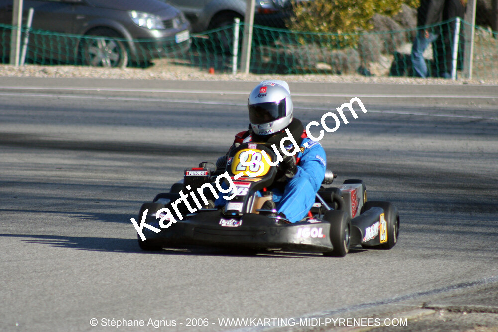 12/02/2006 : Formation des commissaires et Test day à Lavelanet (Photos Stéphane Agnus) 2006 — karting
