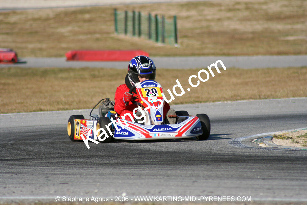 12/02/2006 : Formation des commissaires et Test day à Lavelanet (Photos Stéphane Agnus) 2006 — karting