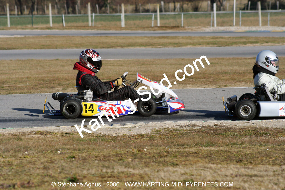 12/02/2006 : Formation des commissaires et Test day à Lavelanet (Photos Stéphane Agnus) 2006 — karting